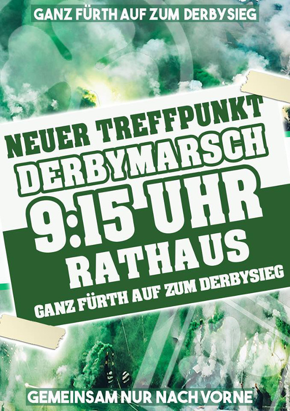 Der neue Flyer aus der Fürther Fanszene. Bild: spvgg-fuerth.com