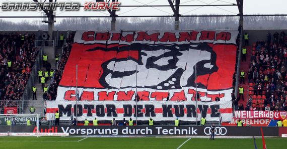 Mit diesser Choreografie feierte das Commando Cannstatt im letzten Jahr den 19. Geburtstag.<br />Bild: Cannstatter-Kurve.de”><figcaption>Mit diesser Choreografie feierte das Commando Cannstatt im letzten Jahr den 19. Geburtstag.<br />Bild: Cannstatter-Kurve.de</figcaption></figure>
                </div>
                
                <!-- YouTube (Meta-Feld) -->
                
            </div>
        </article>

                <script>
        (function() {
            var root = document.querySelector('.ff-single-news-gallery');
            if (!root) return;
            var slides = root.querySelectorAll('.ff-single-news-gallery-slide');
            var dots = root.querySelectorAll('.ff-single-news-gallery-dot');
            var prev = root.querySelector('.ff-single-news-gallery-prev');
            var next = root.querySelector('.ff-single-news-gallery-next');
            var n = slides.length;
            if (n < 2) return;
            var i = 0;
            function closeAllImgInfo() {
                root.querySelectorAll('.ff-fv-img-info-host.is-info-open').forEach(function(host) {
                    host.classList.remove('is-info-open');
                    var b = host.querySelector('.ff-fv-img-info-btn');
                    var p = host.querySelector('.ff-fv-img-info-panel');
                    if (b) b.setAttribute('aria-expanded', 'false');
                    if (p) p.setAttribute('aria-hidden', 'true');
                });
            }
            function show(idx) {
                closeAllImgInfo();
                i = ((idx % n) + n) % n;
                for (var s = 0; s < n; s++) {
                    if (s === i) slides[s].removeAttribute('hidden'); else slides[s].setAttribute('hidden', '');
                }
                for (var s = 0; s < dots.length; s++) {
                    dots[s].classList.toggle('is-active', s === i);
                    dots[s].setAttribute('aria-selected', s === i ? 'true' : 'false');
                }
            }
            if (prev) prev.addEventListener('click', function() { show(i - 1); });
            if (next) next.addEventListener('click', function() { show(i + 1); });
            for (var d = 0; d < dots.length; d++) {
                (function(di) { dots[di].addEventListener('click', function() { show(di); }); })(d);
            }
        })();
        </script>
        
        <!-- Kommentare -->
                <section class=