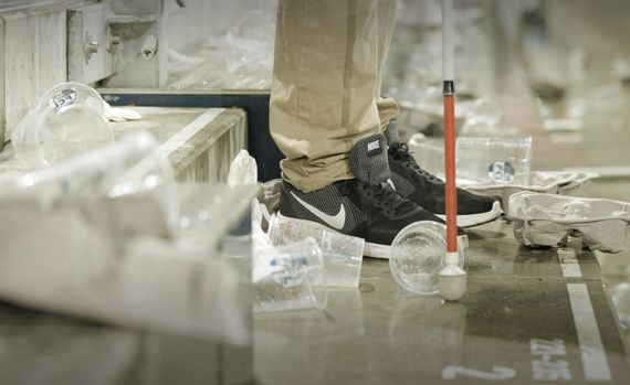 Blinder FC Luzern Fan in der Fankurve. Bild: 1901.lu