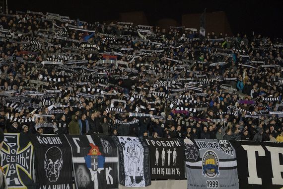 Partizan muss nun zwei Heimspiele ohne Zuschauer austragen.<br />    <button type=
