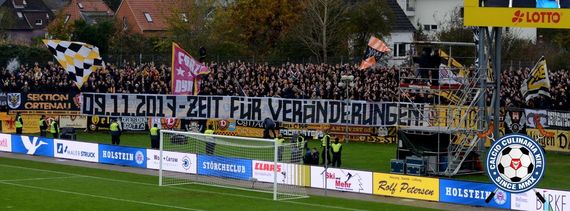 Eine Aktion der Dynamo Dresden Fans machte den Anfang der Protestwelle. Auch diesem Wochenende beteiligten sich die Dynamo-Fans am bundesweiten Aktionsspieltag. Bild: Calcio-Culinaria.de