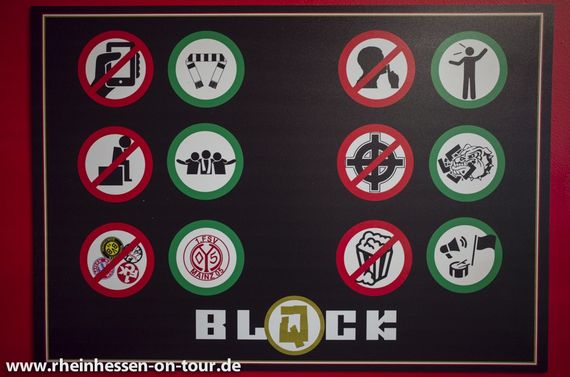 Verhaltenstipps des Q-Blocks. Bild: rheinhessen-on-tour.de
