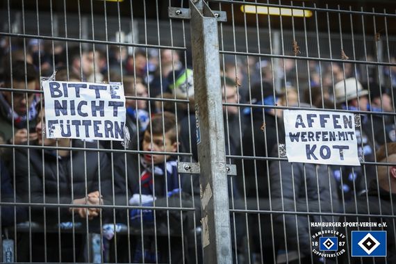 Der Standort der HSV-Ultras im Unterrang blieb heute leer.<br />Bild: hsv-ev.de”><figcaption>Der Standort der HSV-Ultras im Unterrang blieb heute leer.<br />Bild: hsv-ev.de</figcaption></figure>
<figure><img decoding=