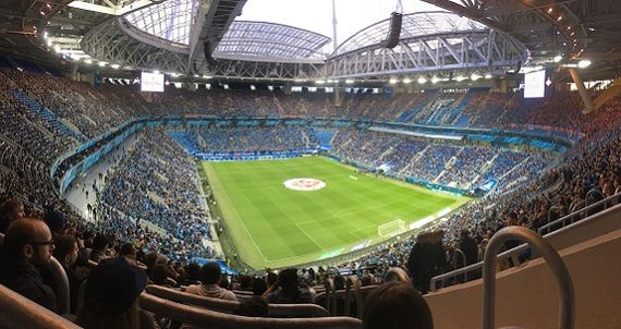 Nur 20 bis 50 RB Leipzig-Anhänger unterstützen heute ihr Team in St. Petersburg.<br />Bild: Dirk”><figcaption>Nur 20 bis 50 RB Leipzig-Anhänger unterstützen heute ihr Team in St. Petersburg.<br />Bild: Dirk</figcaption></figure>
<figure><img decoding=