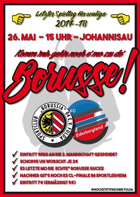 Mit diesem Flyer wird für das letzte Heimspiel vor der Fusion mobil gemacht.<br />Bild: Hochstiftfreunde Fulda”><figcaption>Mit diesem Flyer wird für das letzte Heimspiel vor der Fusion mobil gemacht.<br />Bild: Hochstiftfreunde Fulda</figcaption></figure>
                </div>
                
                <!-- YouTube (Meta-Feld) -->
                
            </div>
        </article>

                <script>
        (function() {
            var root = document.querySelector('.ff-single-news-gallery');
            if (!root) return;
            var slides = root.querySelectorAll('.ff-single-news-gallery-slide');
            var dots = root.querySelectorAll('.ff-single-news-gallery-dot');
            var prev = root.querySelector('.ff-single-news-gallery-prev');
            var next = root.querySelector('.ff-single-news-gallery-next');
            var n = slides.length;
            if (n < 2) return;
            var i = 0;
            function closeAllImgInfo() {
                root.querySelectorAll('.ff-fv-img-info-host.is-info-open').forEach(function(host) {
                    host.classList.remove('is-info-open');
                    var b = host.querySelector('.ff-fv-img-info-btn');
                    var p = host.querySelector('.ff-fv-img-info-panel');
                    if (b) b.setAttribute('aria-expanded', 'false');
                    if (p) p.setAttribute('aria-hidden', 'true');
                });
            }
            function show(idx) {
                closeAllImgInfo();
                i = ((idx % n) + n) % n;
                for (var s = 0; s < n; s++) {
                    if (s === i) slides[s].removeAttribute('hidden'); else slides[s].setAttribute('hidden', '');
                }
                for (var s = 0; s < dots.length; s++) {
                    dots[s].classList.toggle('is-active', s === i);
                    dots[s].setAttribute('aria-selected', s === i ? 'true' : 'false');
                }
            }
            if (prev) prev.addEventListener('click', function() { show(i - 1); });
            if (next) next.addEventListener('click', function() { show(i + 1); });
            for (var d = 0; d < dots.length; d++) {
                (function(di) { dots[di].addEventListener('click', function() { show(di); }); })(d);
            }
        })();
        </script>
        
        <!-- Kommentare -->
                <section class=