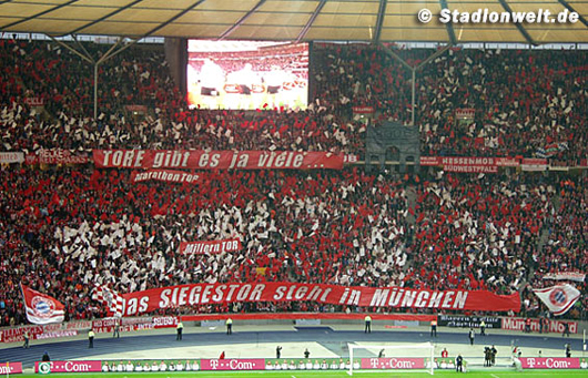 Die FC Bayern-Fans werden morgen keine Choreografie zeigen. Bild: Faszination Fankurve