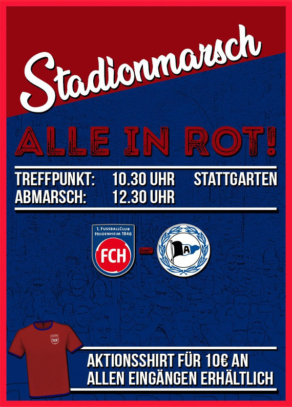 Flyer aus der Heidenheimer Fanszene. Bild: Fanatico-Boys.de