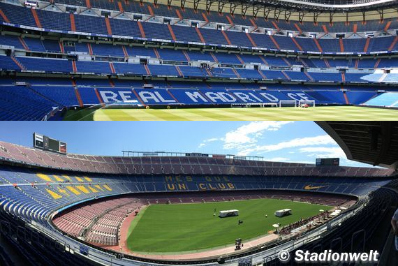 El Clásico könnte bald nicht mehr in Madrid oder Barcelona sondern in den USA stattfinden. <br />Bild: Stadionwelt“><figcaption>El Clásico könnte bald nicht mehr in Madrid oder Barcelona sondern in den USA stattfinden. <br />Bild: Stadionwelt</figcaption></figure>
            </div>

                    </article>

                <section class=