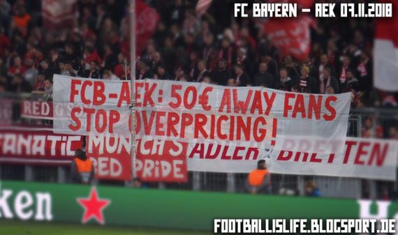 Beim Heimspiel gegen AEK Athen thematisierte die Gruppe Munichs Red Pride die unfaire Behandlung von FC Bayern-Fans im Hinspiel auf Plakaten.<br />Bild: footballislife.blogsport.de”><figcaption>Beim Heimspiel gegen AEK Athen thematisierte die Gruppe Munichs Red Pride die unfaire Behandlung von FC Bayern-Fans im Hinspiel auf Plakaten.<br />Bild: footballislife.blogsport.de</figcaption></figure>
                </div>
                
                <!-- YouTube (Meta-Feld) -->
                
            </div>
        </article>

                <script>
        (function() {
            var root = document.querySelector('.ff-single-news-gallery');
            if (!root) return;
            var slides = root.querySelectorAll('.ff-single-news-gallery-slide');
            var dots = root.querySelectorAll('.ff-single-news-gallery-dot');
            var prev = root.querySelector('.ff-single-news-gallery-prev');
            var next = root.querySelector('.ff-single-news-gallery-next');
            var n = slides.length;
            if (n < 2) return;
            var i = 0;
            function closeAllImgInfo() {
                root.querySelectorAll('.ff-fv-img-info-host.is-info-open').forEach(function(host) {
                    host.classList.remove('is-info-open');
                    var b = host.querySelector('.ff-fv-img-info-btn');
                    var p = host.querySelector('.ff-fv-img-info-panel');
                    if (b) b.setAttribute('aria-expanded', 'false');
                    if (p) p.setAttribute('aria-hidden', 'true');
                });
            }
            function show(idx) {
                closeAllImgInfo();
                i = ((idx % n) + n) % n;
                for (var s = 0; s < n; s++) {
                    if (s === i) slides[s].removeAttribute('hidden'); else slides[s].setAttribute('hidden', '');
                }
                for (var s = 0; s < dots.length; s++) {
                    dots[s].classList.toggle('is-active', s === i);
                    dots[s].setAttribute('aria-selected', s === i ? 'true' : 'false');
                }
            }
            if (prev) prev.addEventListener('click', function() { show(i - 1); });
            if (next) next.addEventListener('click', function() { show(i + 1); });
            for (var d = 0; d < dots.length; d++) {
                (function(di) { dots[di].addEventListener('click', function() { show(di); }); })(d);
            }
        })();
        </script>
        
        <!-- Kommentare -->
                <section class=