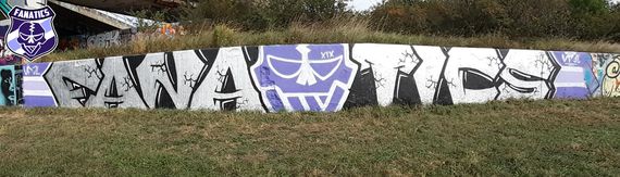 Das Graffiti zum 19. Geburtstag. Bild: vf2001.at