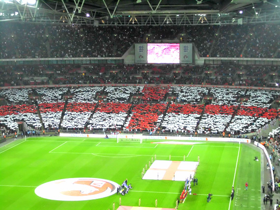 Ab dem Achtelfinale soll das Wembley-Stadion mit mindestens 50 Prozent ausgelastet werden.<br />Bild: Malte Pleister“><figcaption>Ab dem Achtelfinale soll das Wembley-Stadion mit mindestens 50 Prozent ausgelastet werden.<br />Bild: Malte Pleister</figcaption></figure>
            </div>

                    </article>

                <section class=