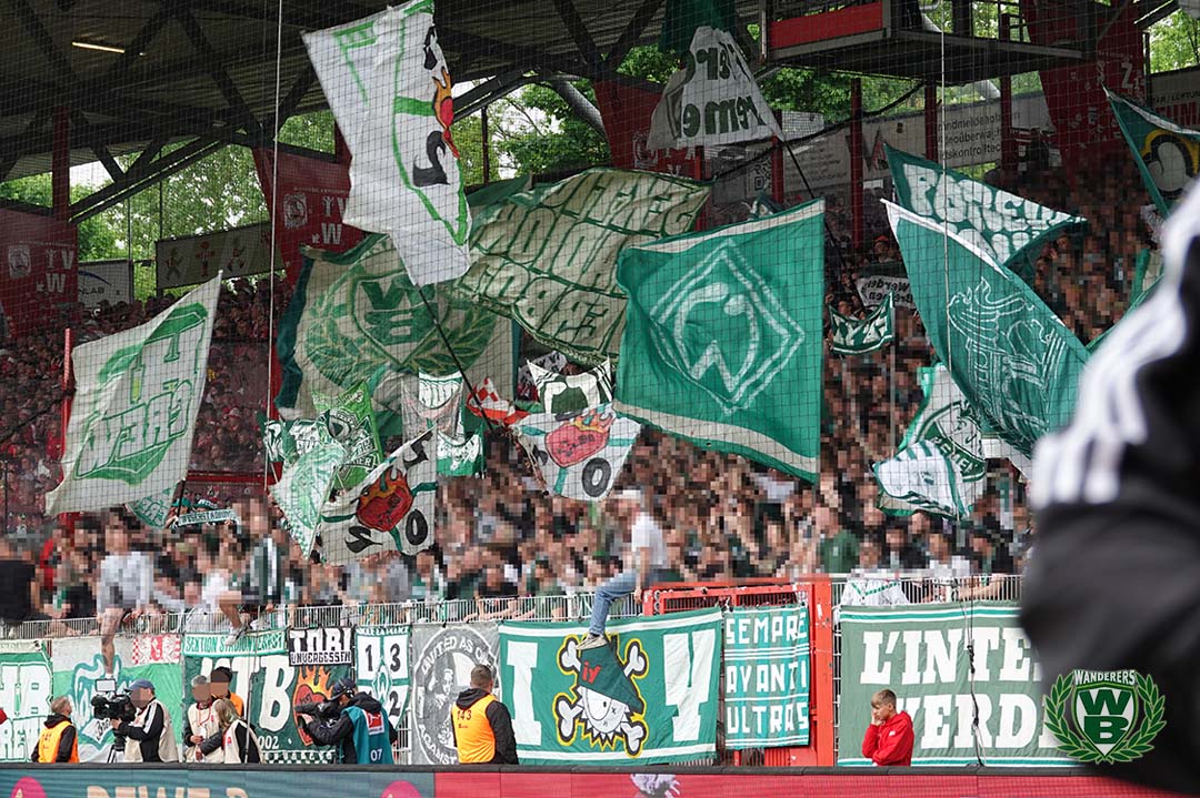 Gästefans | 1. FC Union Berlin – Werder Bremen (03.05.2025) 2-2