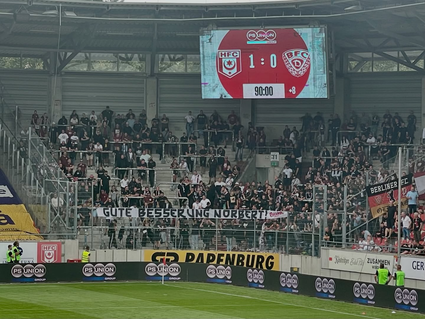 Hallescher FC – Berliner FC Dynamo 1:0 (1)