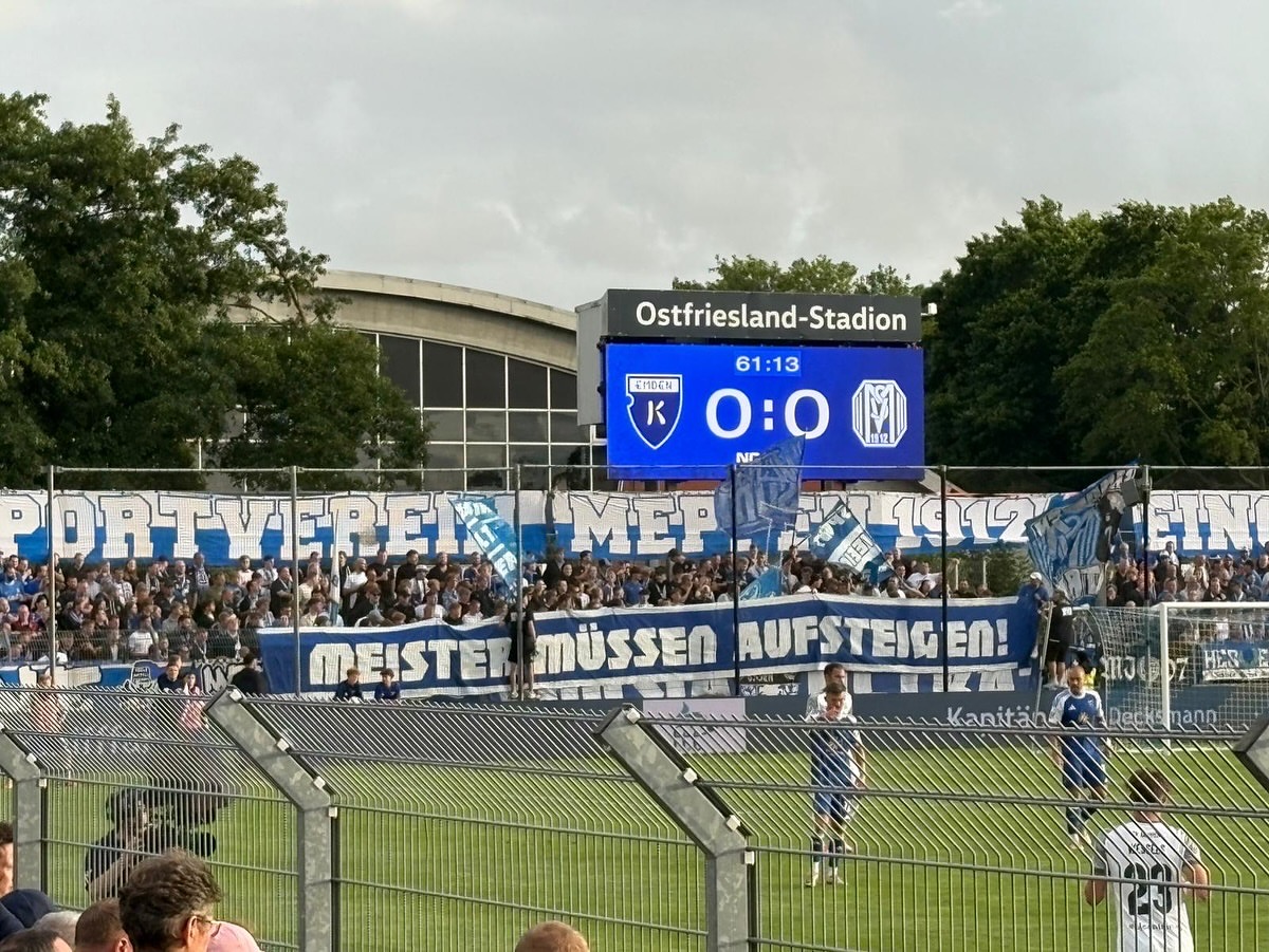 Kickers Emden – SV Meppen 0:1 (2)