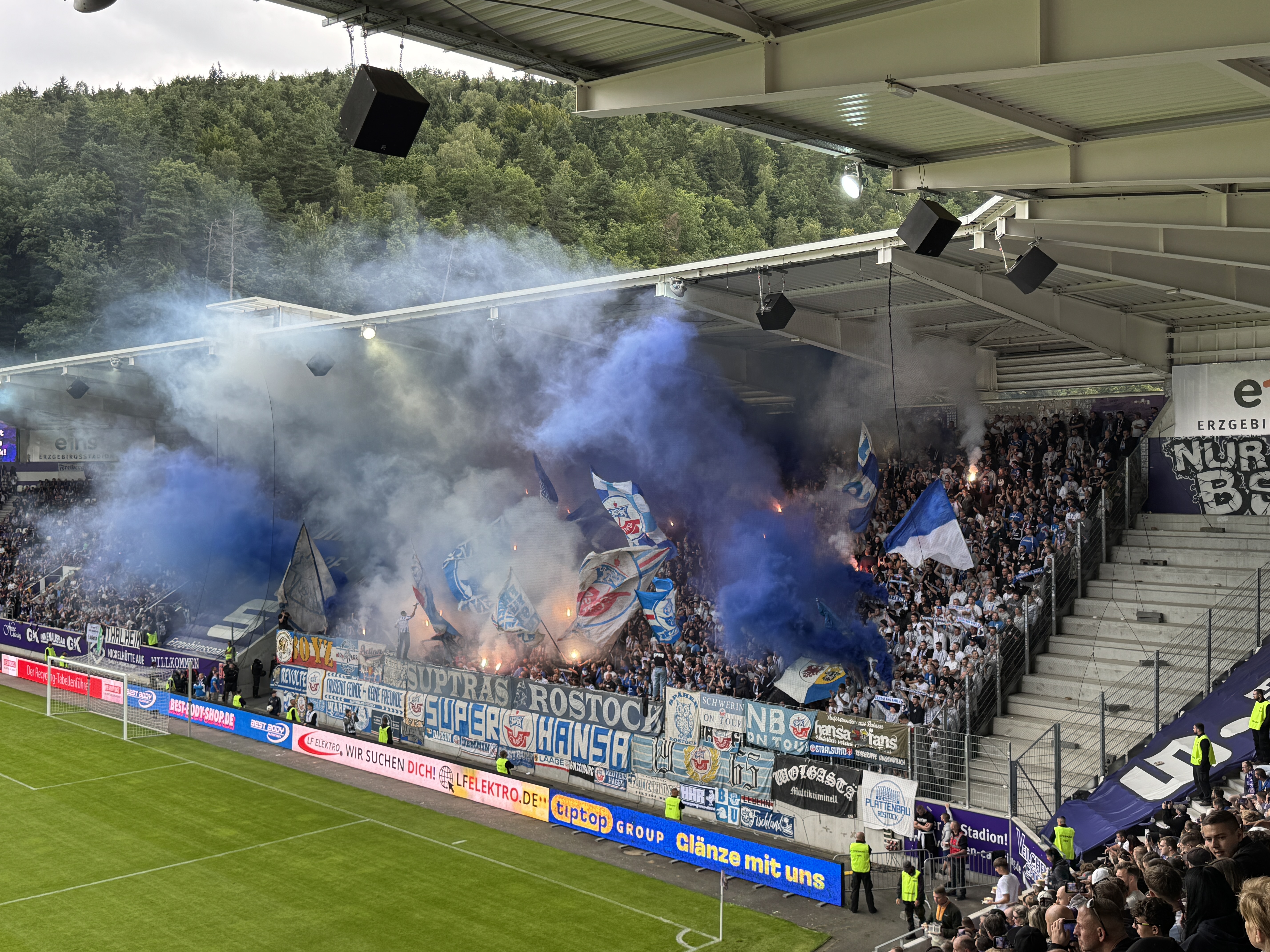 FC Erzgebirge Aue – FC Hansa Rostock 0-0 (5)