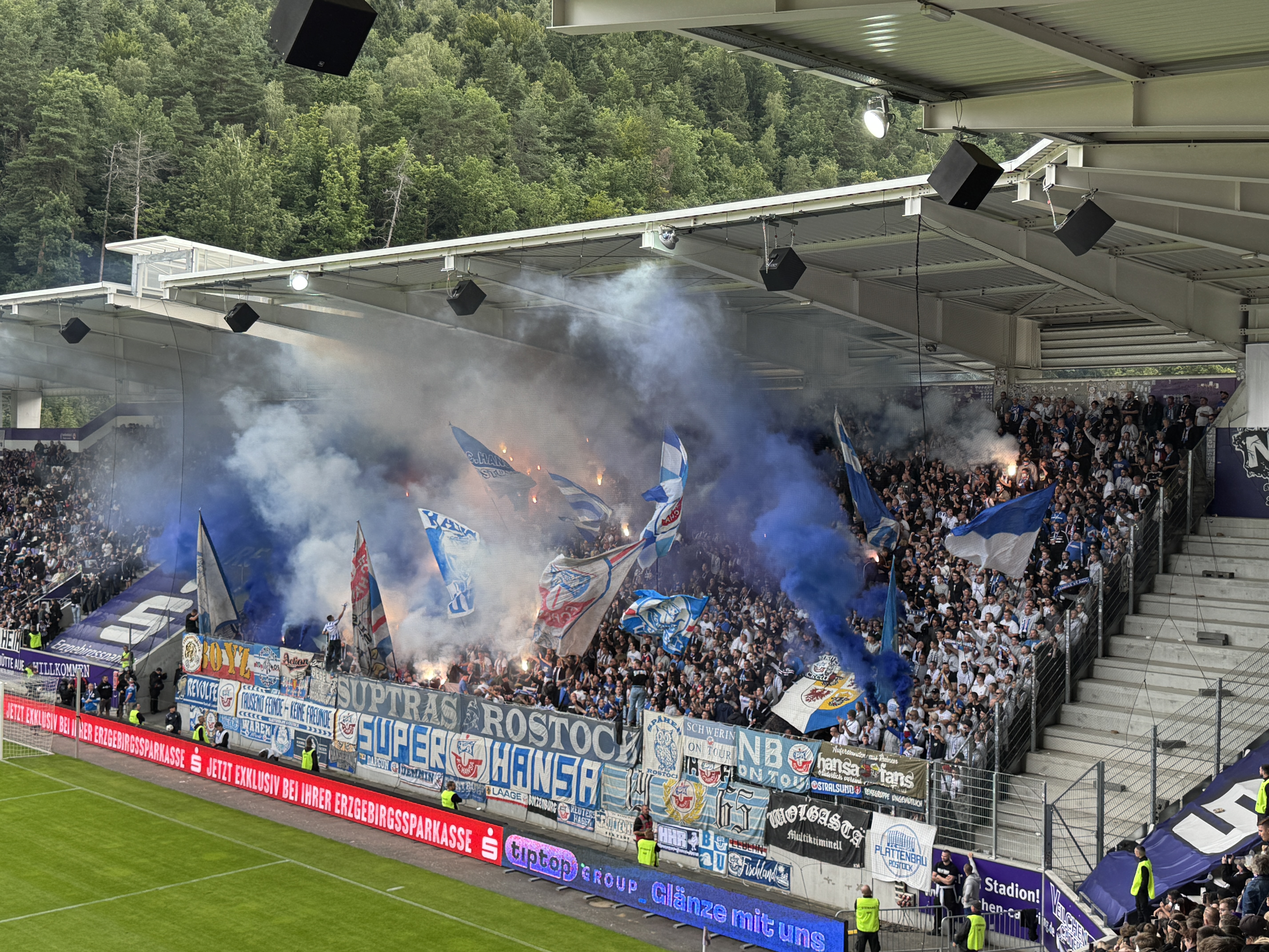 FC Erzgebirge Aue – FC Hansa Rostock 0-0 (7)