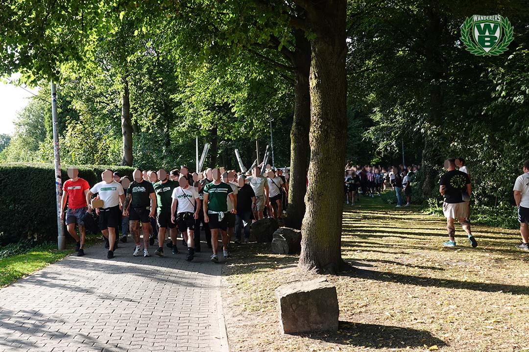 Gästefans | DSC Arminia Bielefeld – SV Werder Bremen (15.08.2025) 1-0
