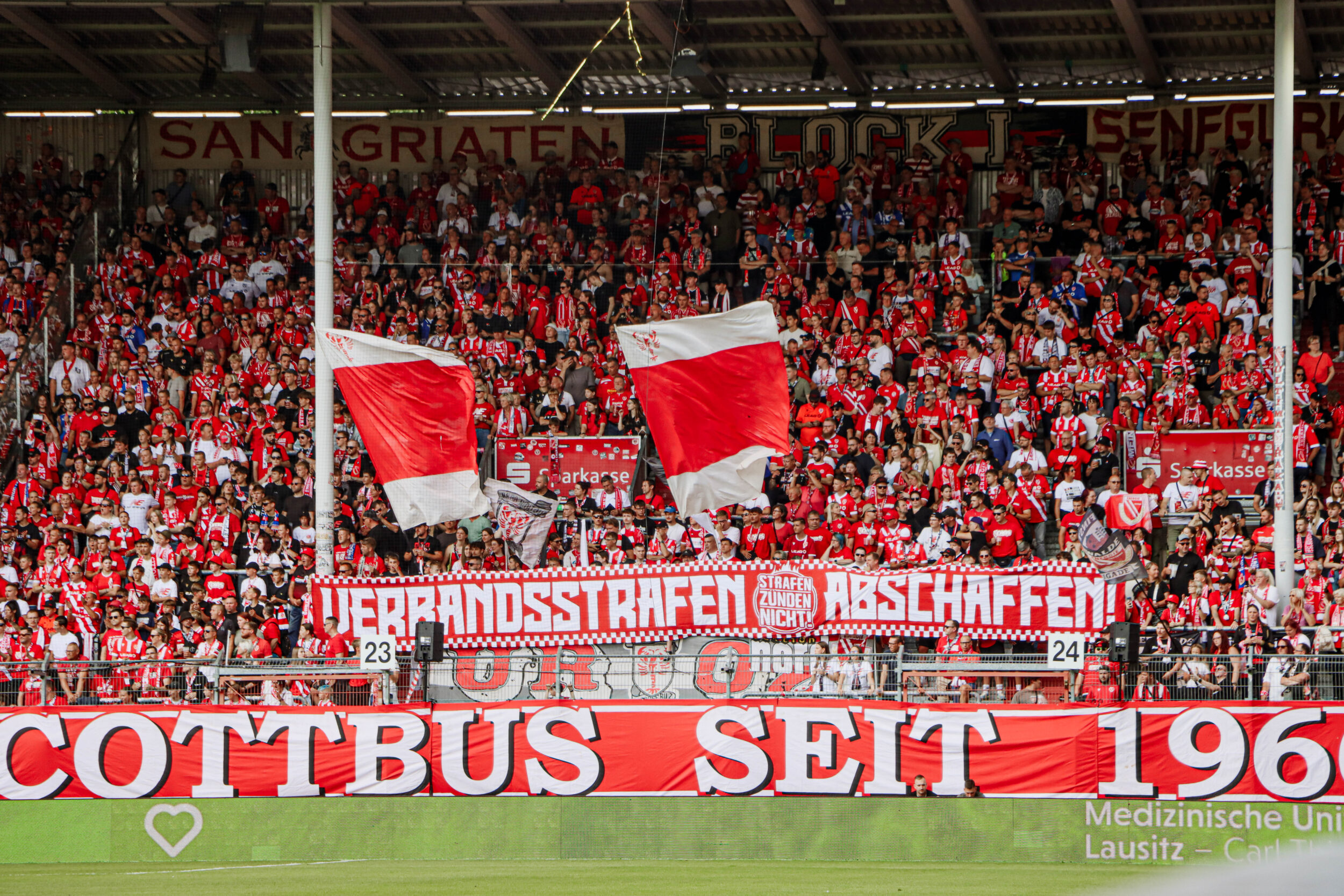 Gästefans | FC Energie Cottbus – FC Ingolstadt (30.08.2025) 1:1