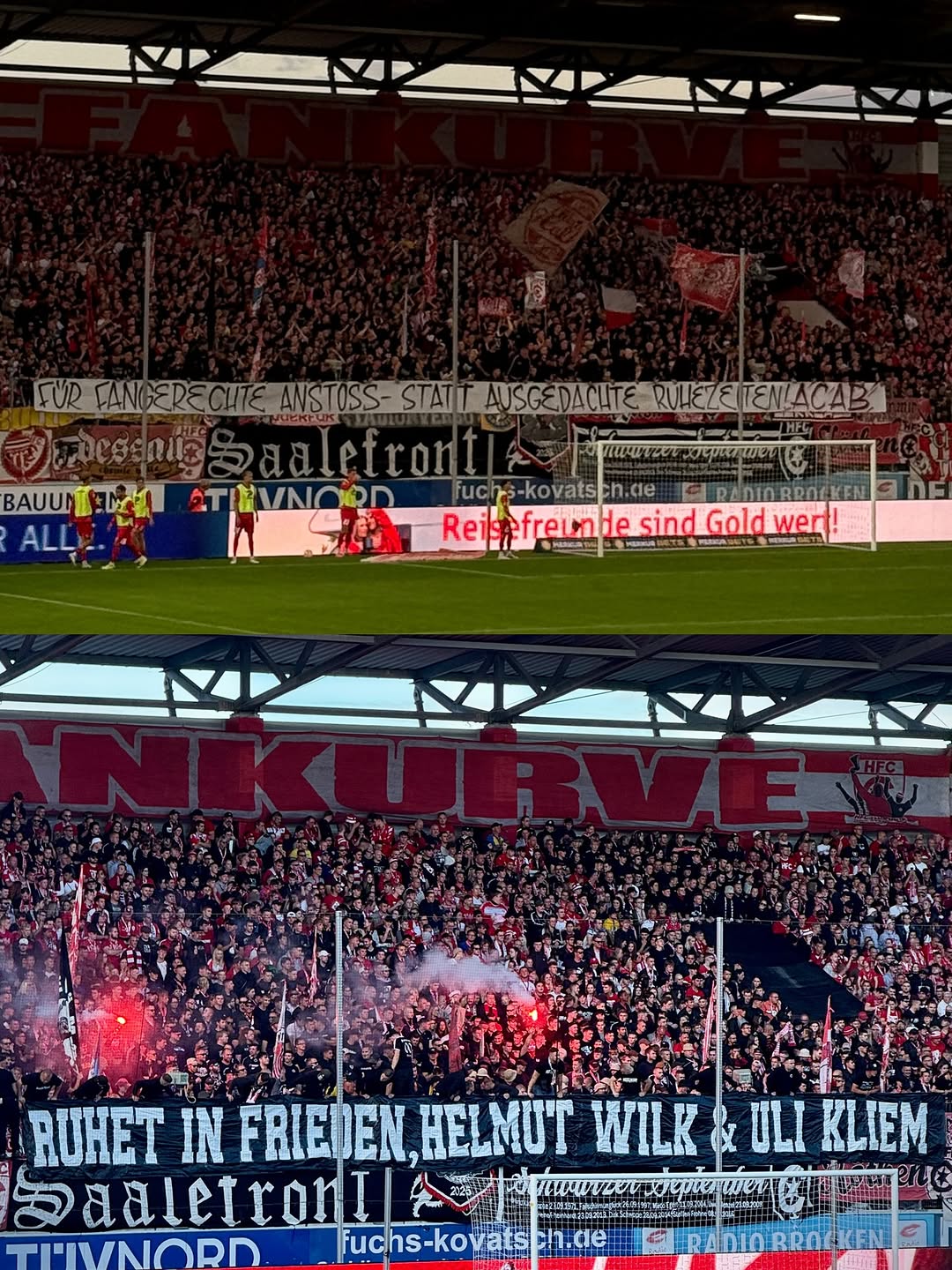 Hallescher FC – BSG Chemie Leipzig 0:0 (4)