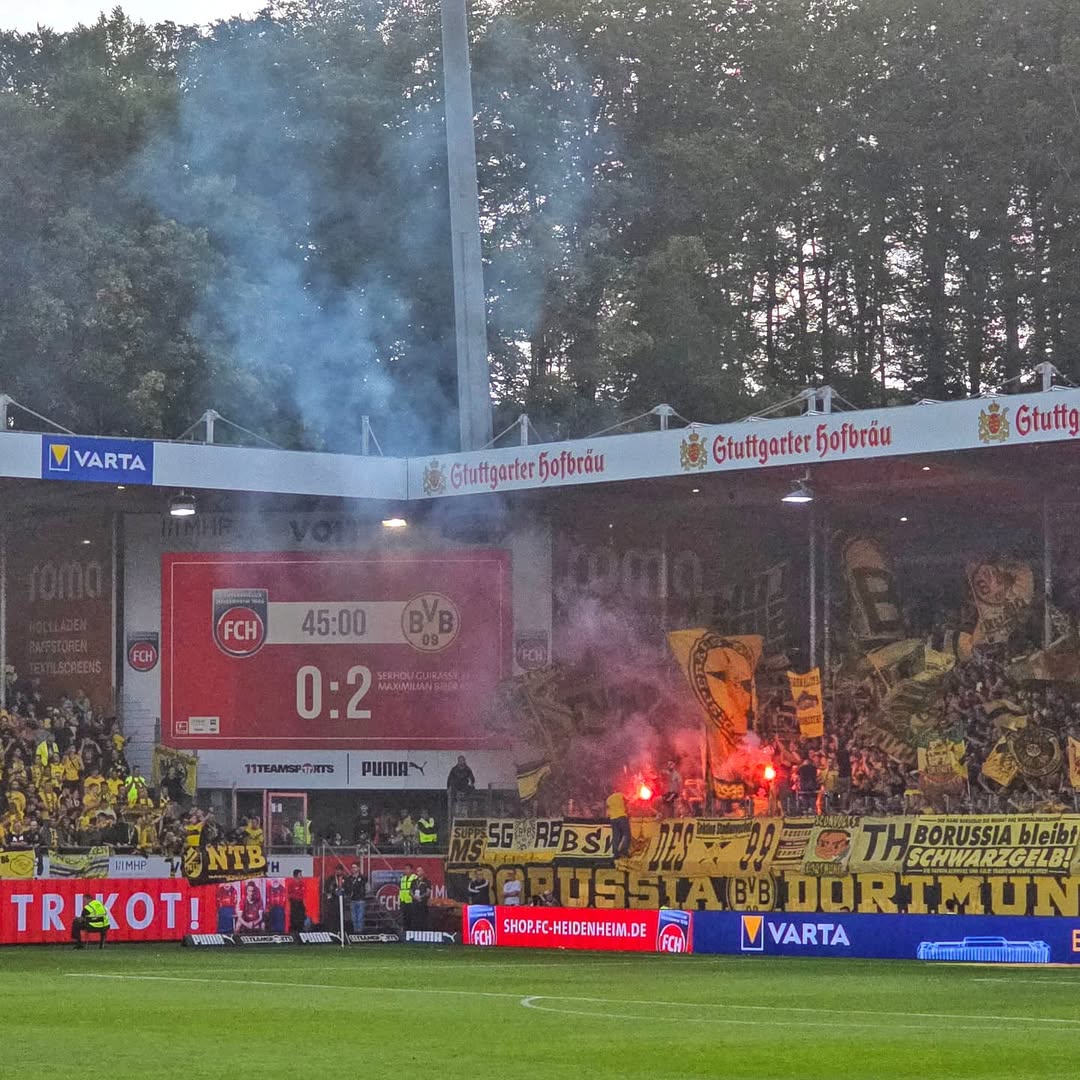1. FC Heidenheim – Borussia Dortmund 0:2 (2)