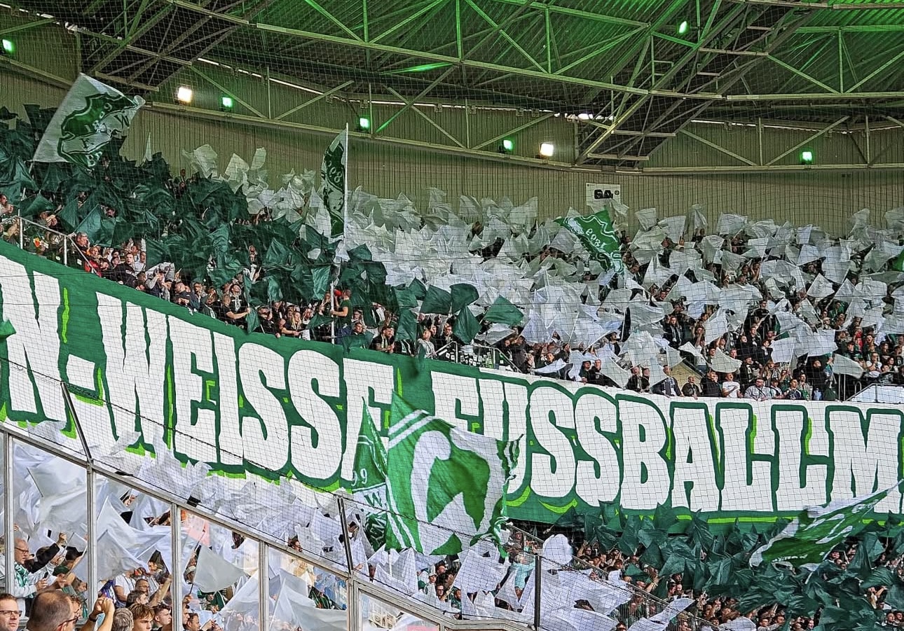 Gästefans | Borussia Mönchengladbach – SV Werder Bremen (14.09.2025) 0:4