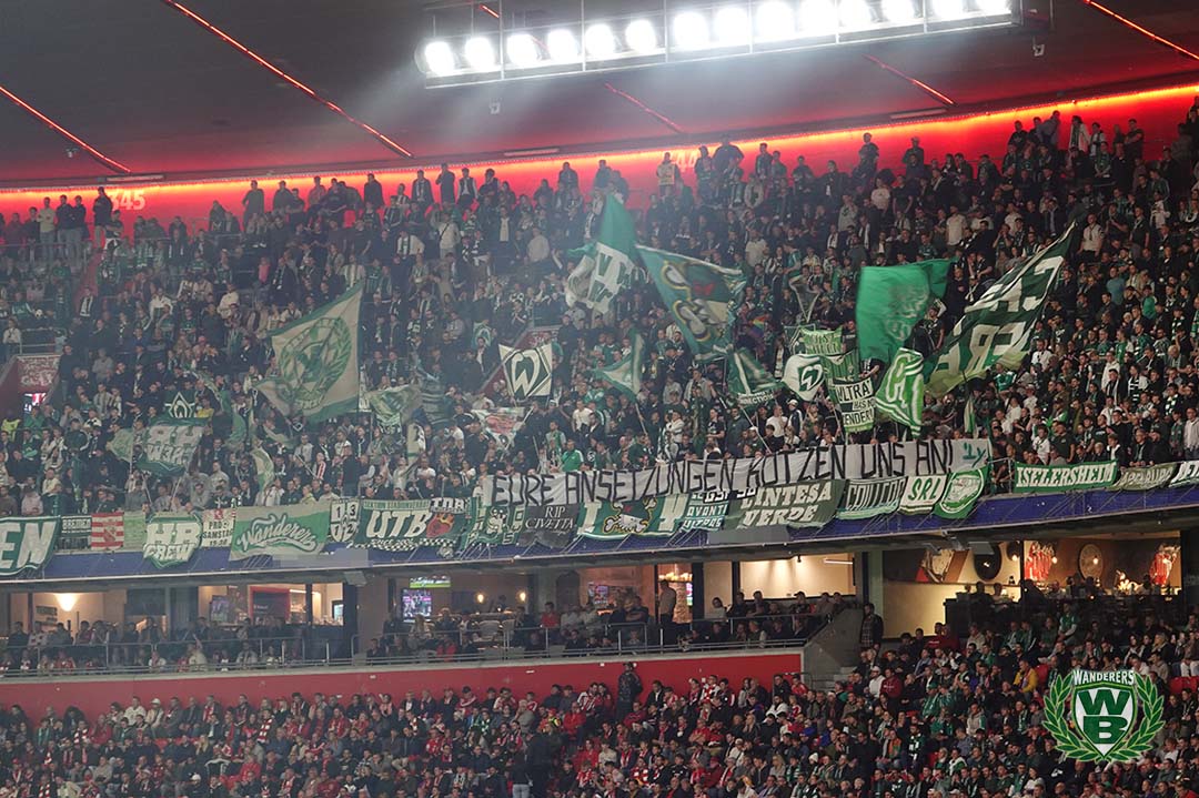 Gästefans | FC Bayern München – SV Werder Bremen (26.09.2025) 4:0