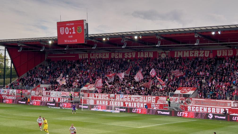 SSV Jahn Regensburg – 1. FC Saarbrücken 1:1 (1)