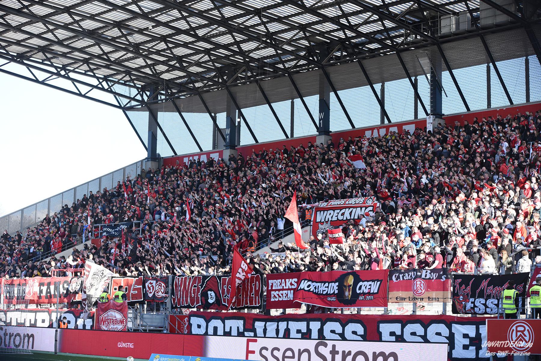 Heimfans | Rot-Weiss Essen – KFC Uerdingen (19.03.2022)