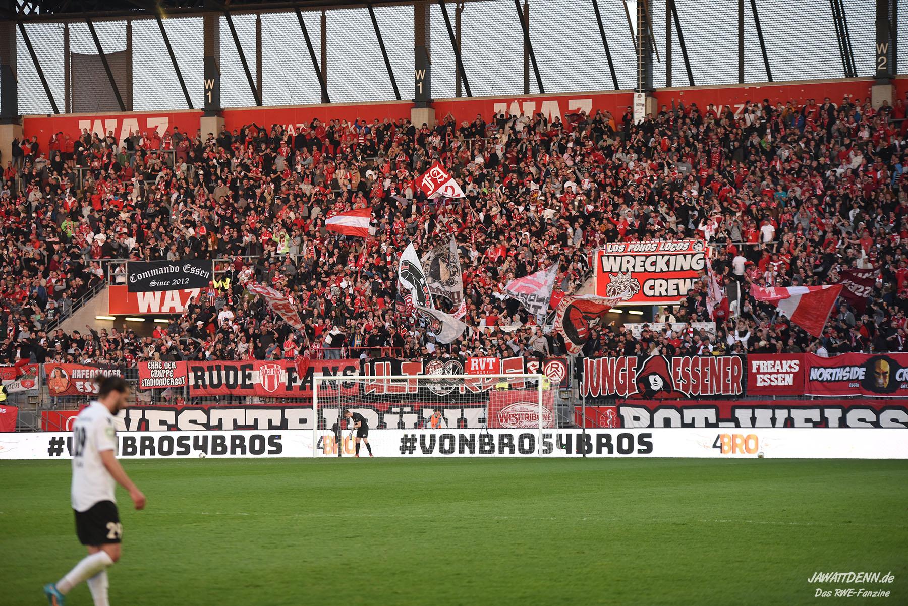 Heimfans | Rot-Weiss Essen – SV Lippstadt 08 (19.04.2022) 4-0