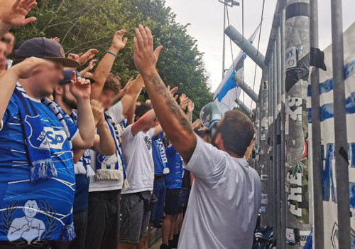 Gästefans | SV Rödinghausen – TSG Hoffenheim (31.07.2022) 0-2
