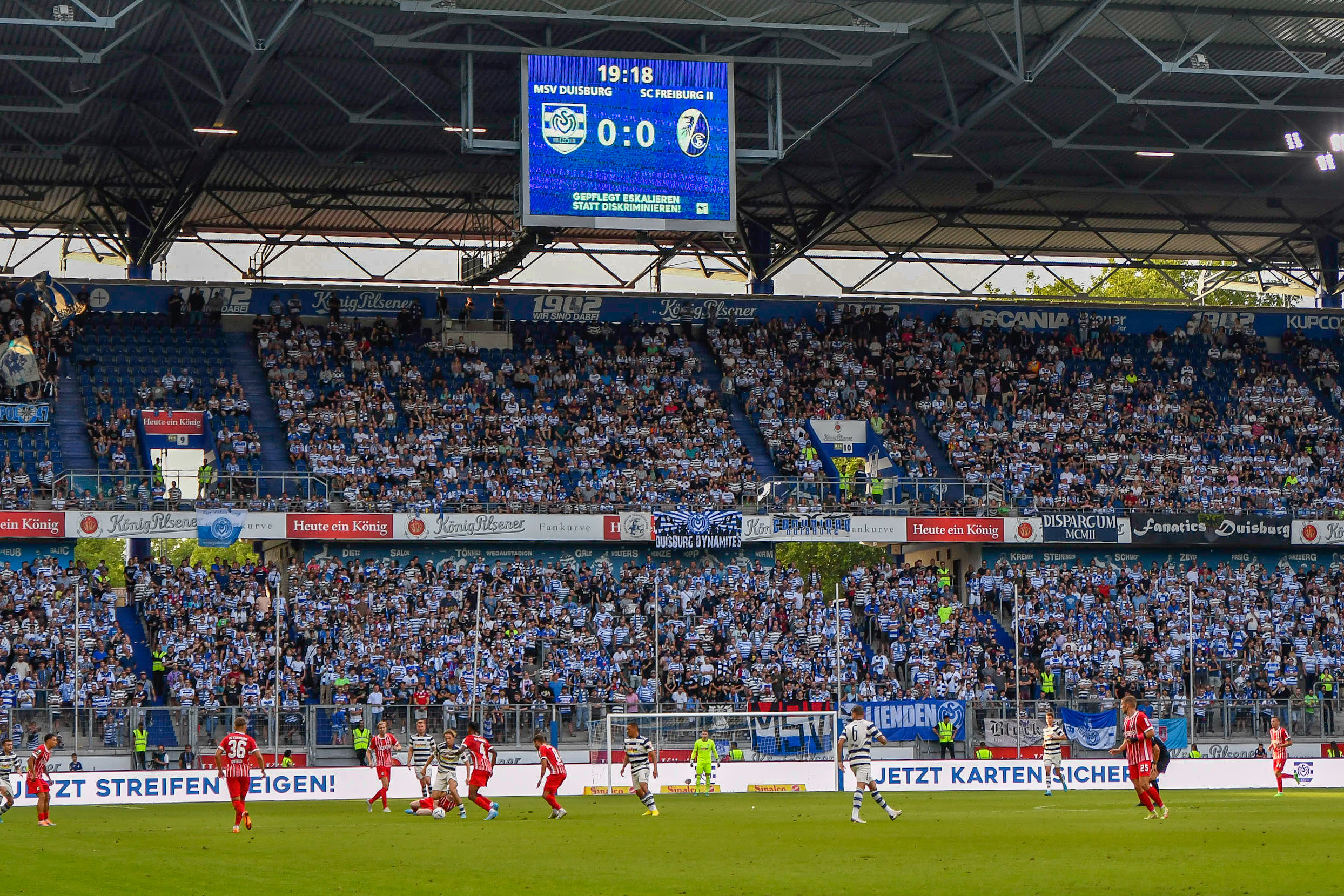 Heimfans | MSV Duisburg – SC Freiburg II (15.08.2022) 3-1