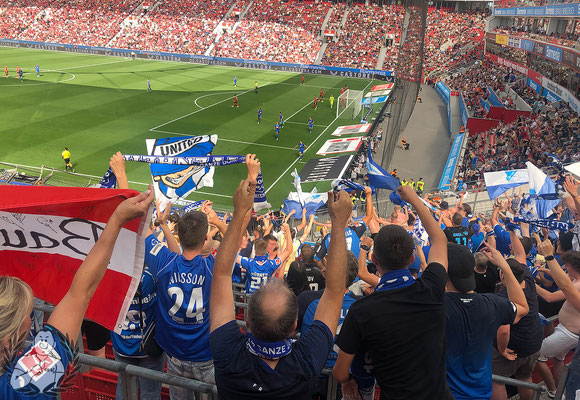 Gästefans | Bayer 04 Leverkusen – TSG Hoffenheim (20.08.2022) 0-3