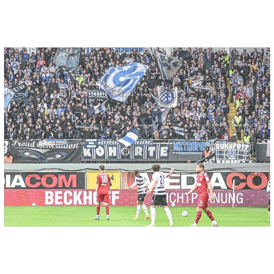 Gästefans | SC Verl – MSV Duisburg (18.09.2022) 1-0