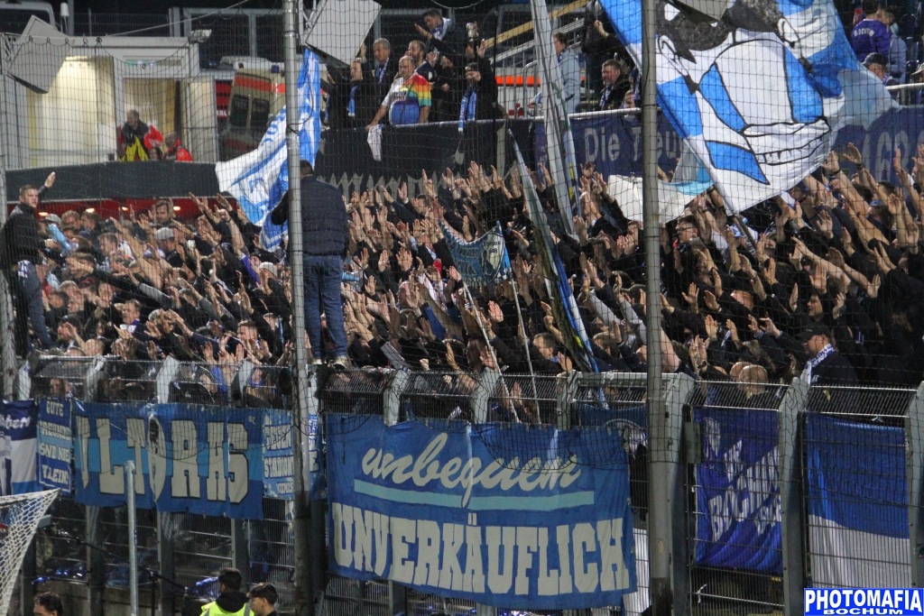 Gästefans | SV Elversberg – VfL Bochum (18.10.2022) 0-1