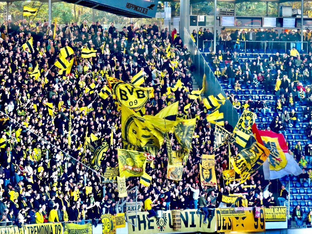 Gästefans | Hannover 96 – Borussia Dortmund (19.10.2022) 0-2