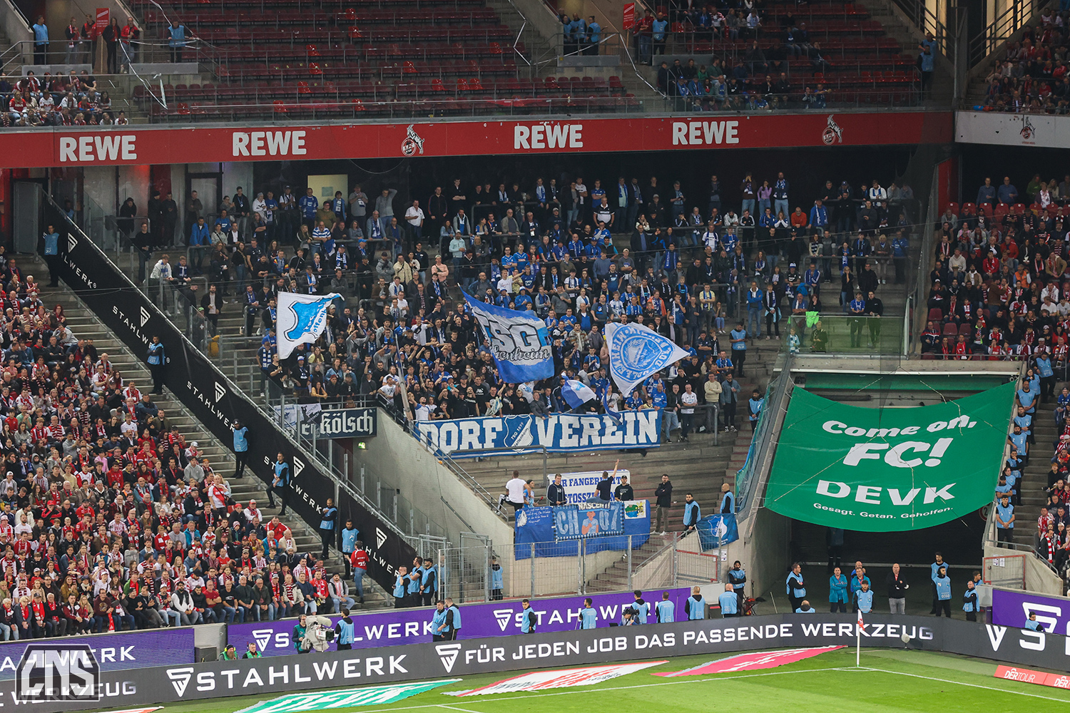 Gästefans | 1. FC Köln – TSG Hoffenheim (30.10.2022) 1-1