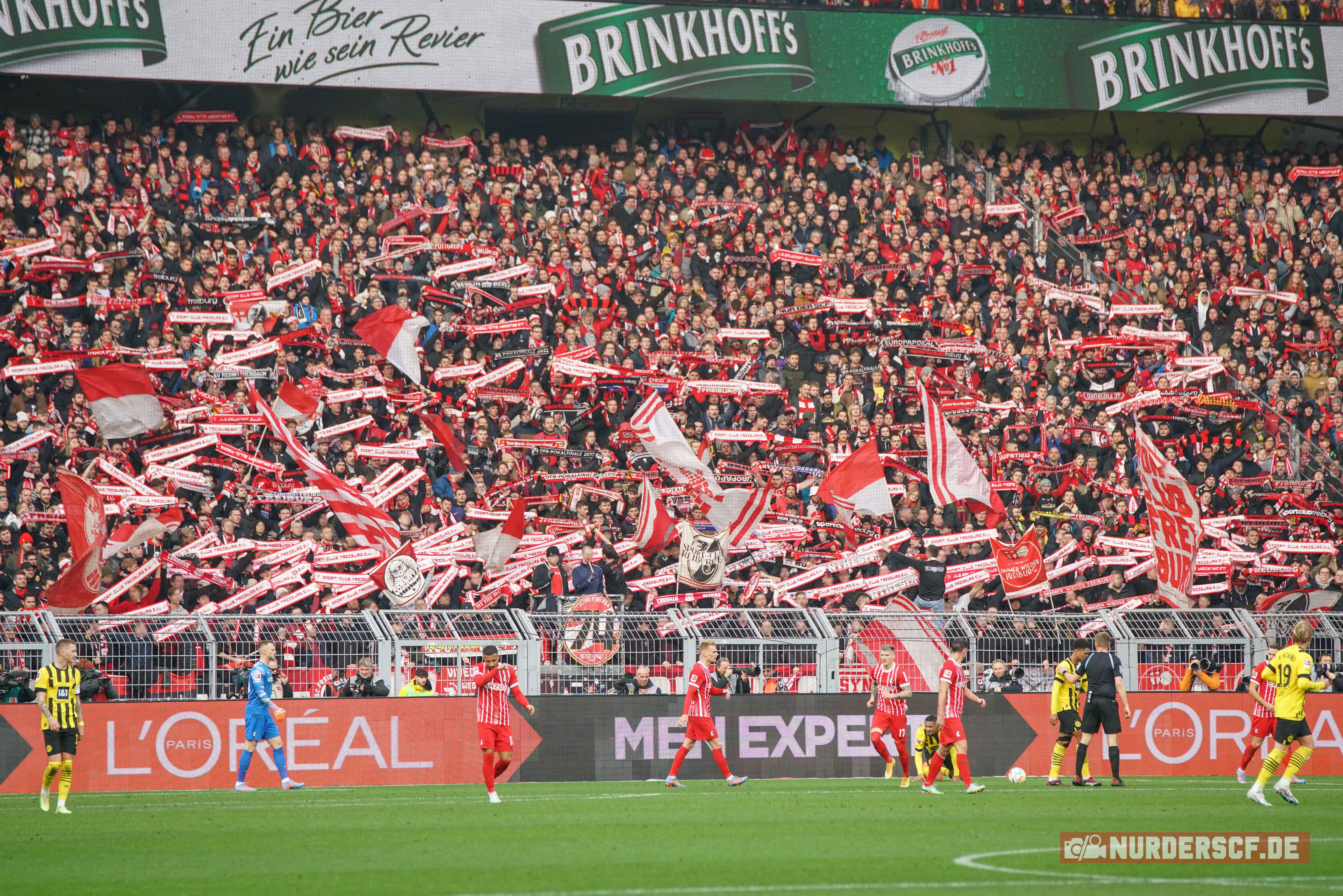 Gästefans | Borussia Dortmund – SC Freiburg (04.02.2023) 5-1