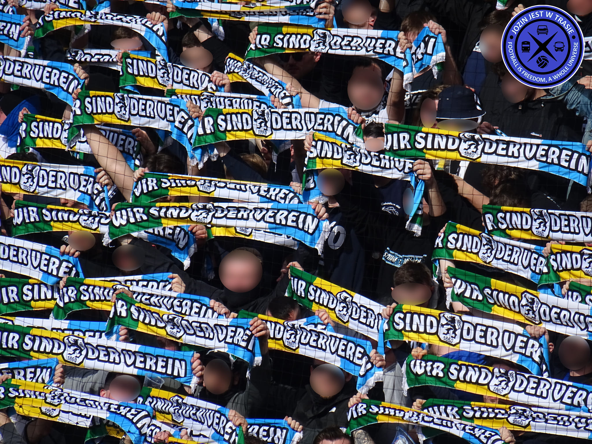 Gästefans | FC Erzgebirge Aue – TSV 1860 München (18.03.2023) 1-3