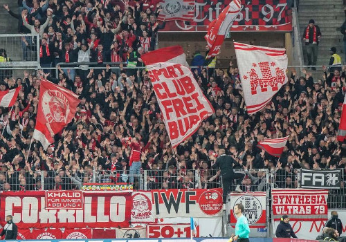 Gästefans | 1. FSV Mainz 05 – SC Freiburg (19.03.2023) 1-1