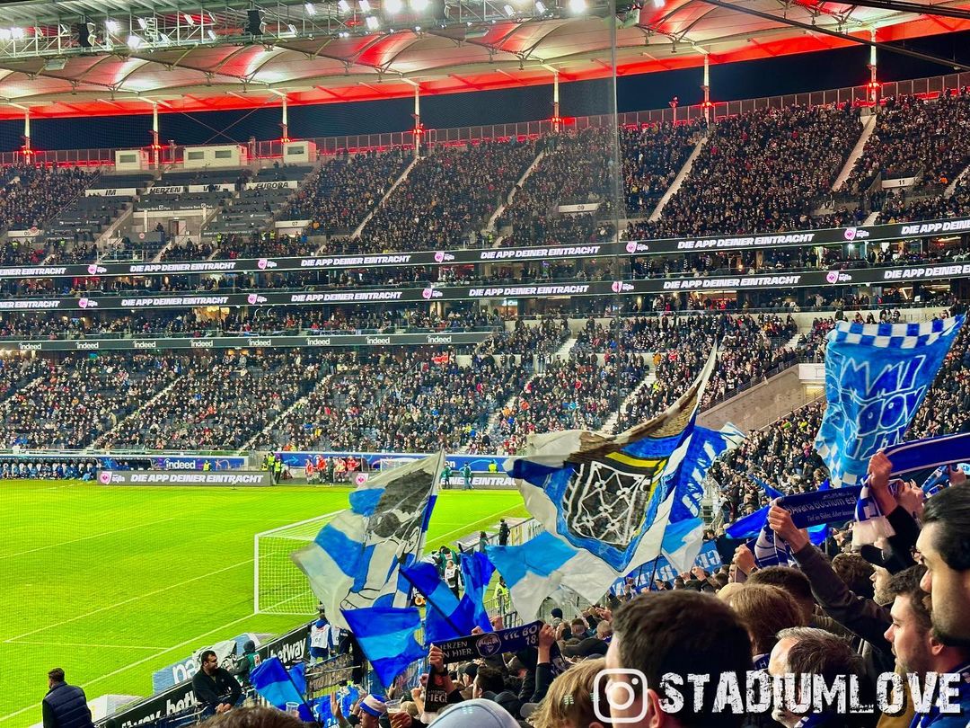 Gästefans | Eintracht Frankfurt – VfL Bochum (31.03.2023) 1-1