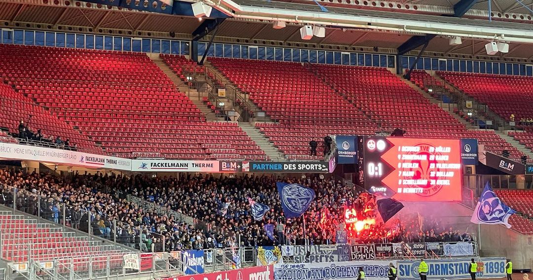 1. FC Nürnberg – SV Darmstadt 98 0-1 (1)