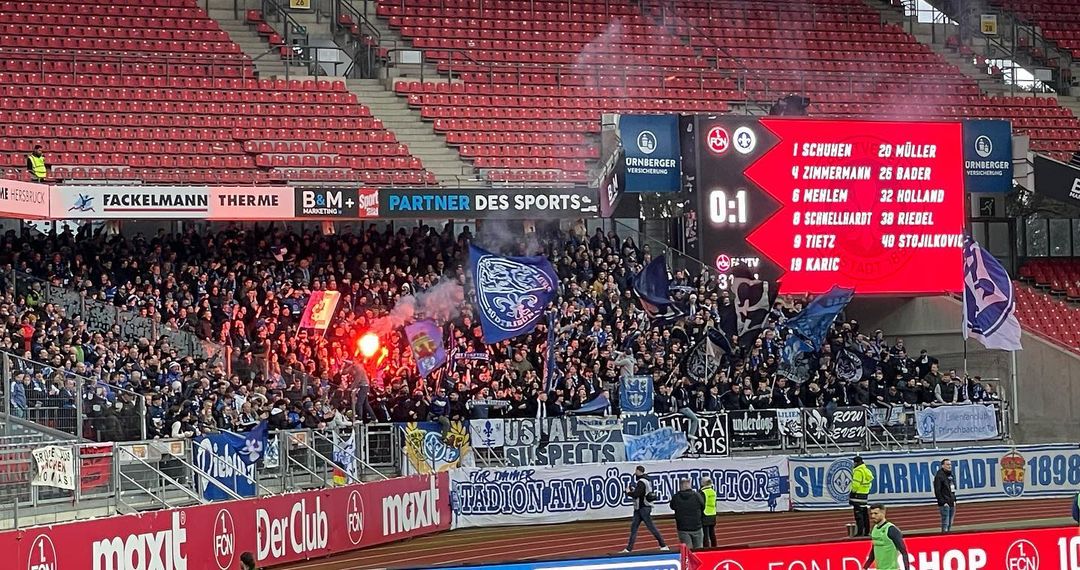 1. FC Nürnberg – SV Darmstadt 98 0-1 (8)