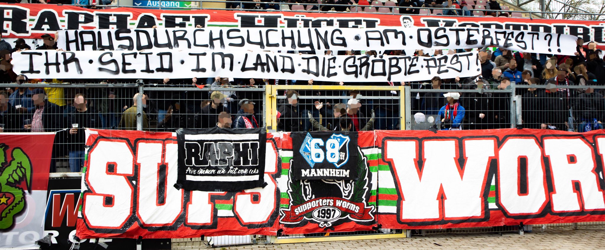 Heimfans | VfR Wormatia Worms – FC Rot-Weiß Koblenz (15.04.2023) 1-2