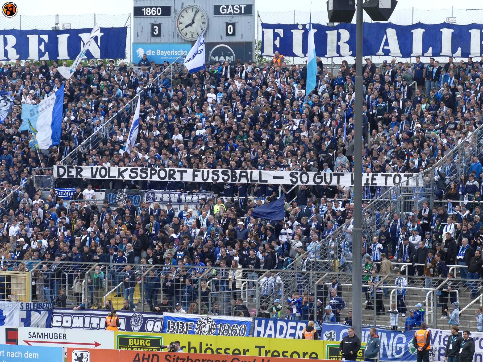 Heimfans | TSV 1860 München – SV Waldhof Mannheim (19.05.2023) 3-1