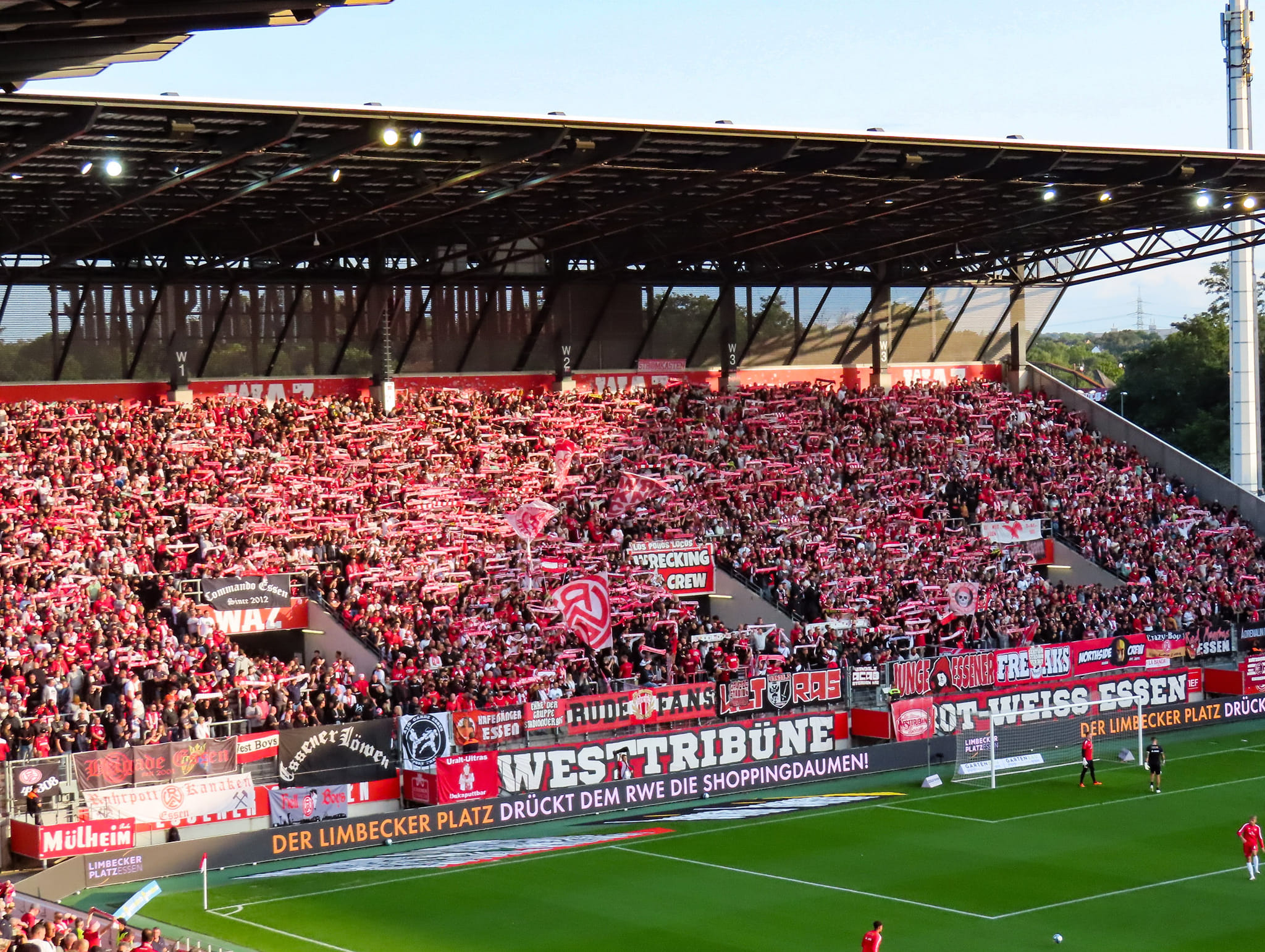 Heimfans | Rot-Weiss Essen – SC Preußen Münster (27.08.2023) 1-0