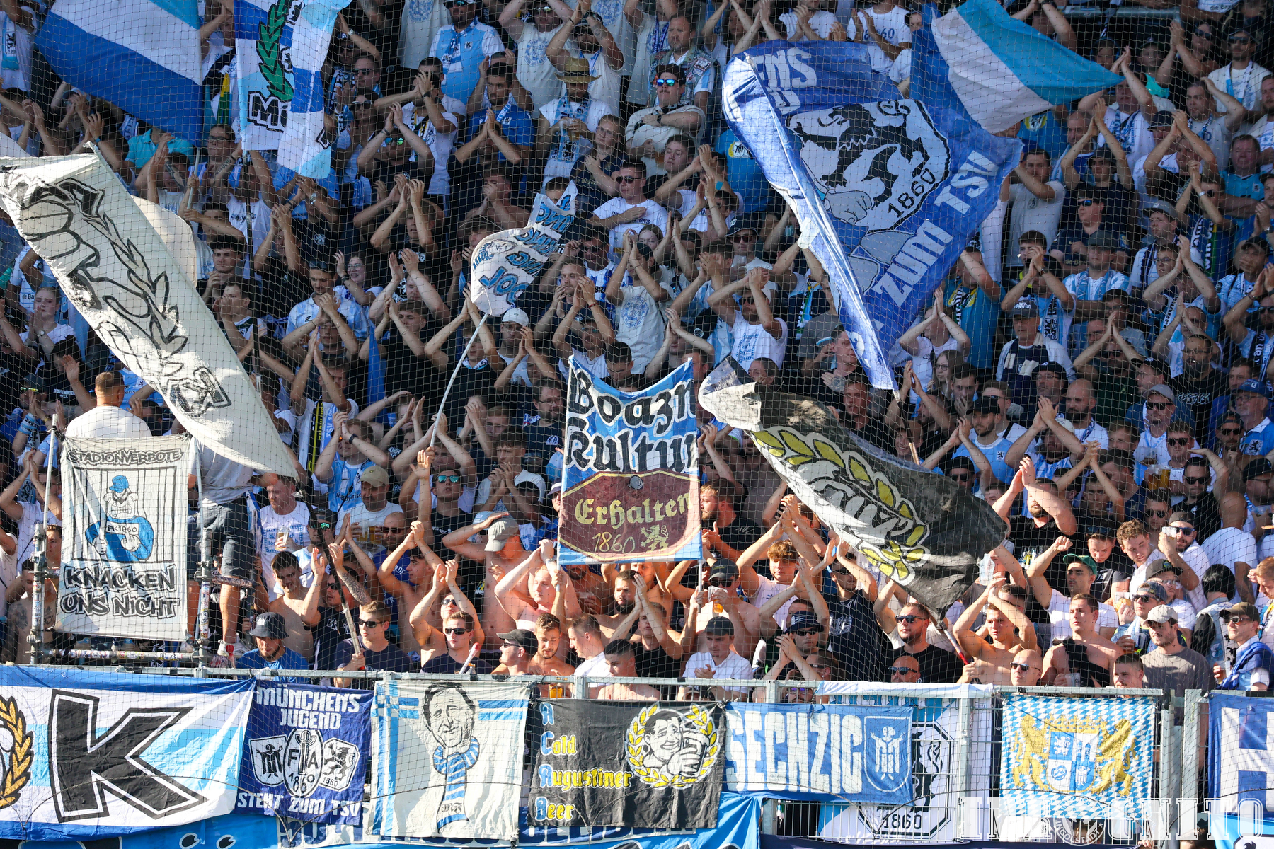 Gästefans | FC Ingolstadt – TSV 1860 München (16.09.2023) 2-1