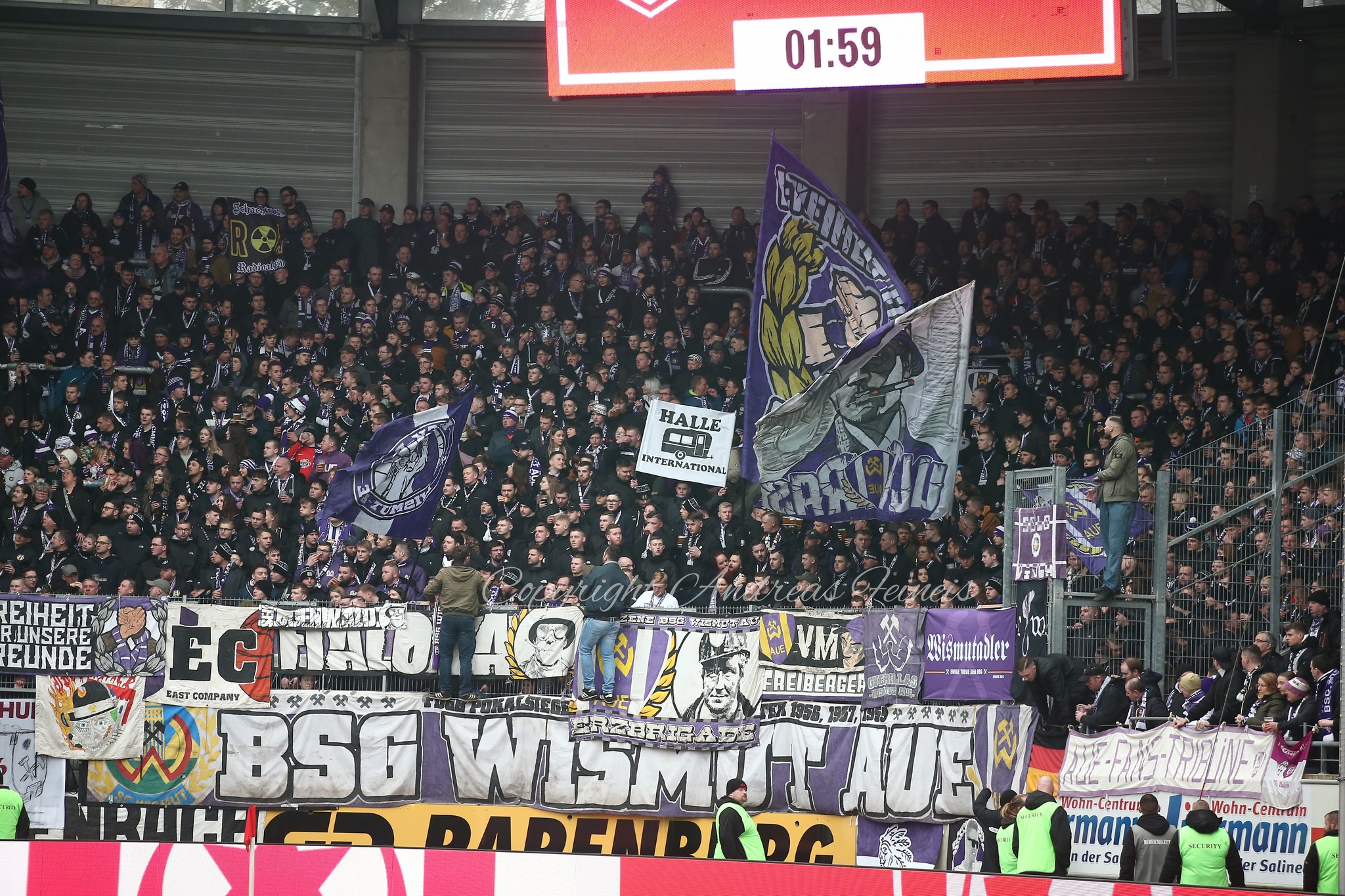 Hallescher FC – FC Erzgebirge Aue 2-3 (1)