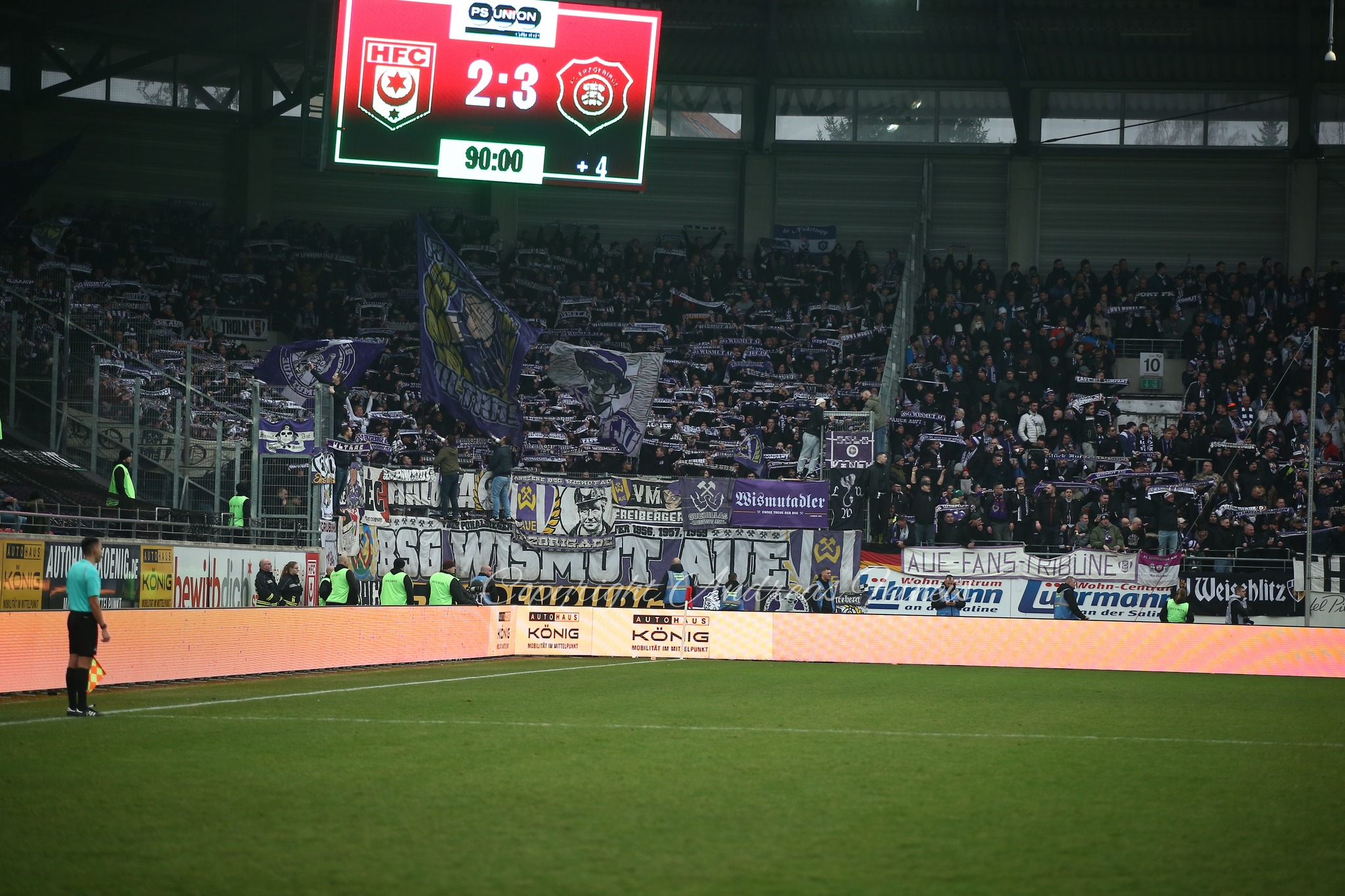 Hallescher FC – FC Erzgebirge Aue 2-3 (4)