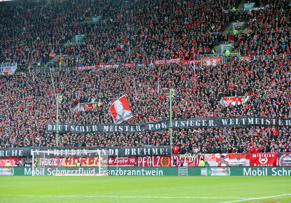 1. FC Kaiserslautern – Karlsruher SC 0-4 (4)