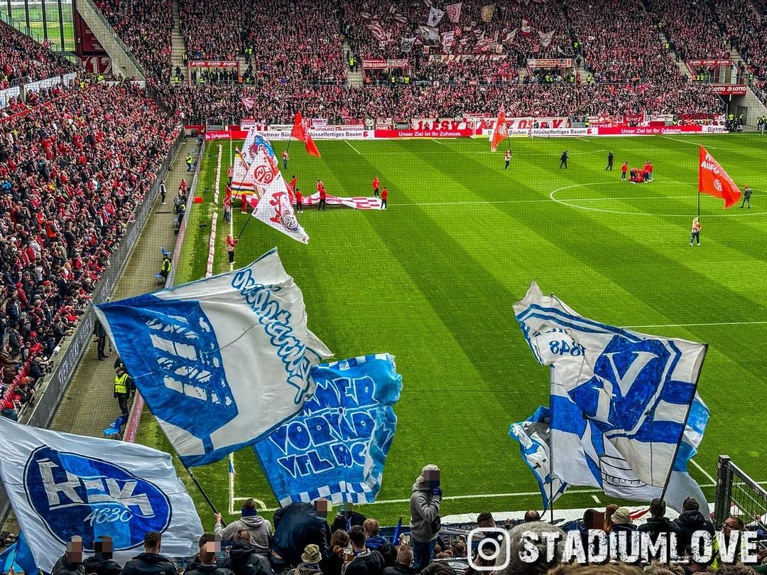 Gästefans | 1. FSV Mainz 05 – VfL Bochum (16.03.2024) 2-0